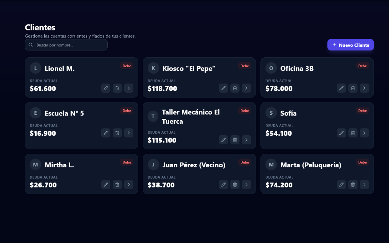Presentación Sección Clientes