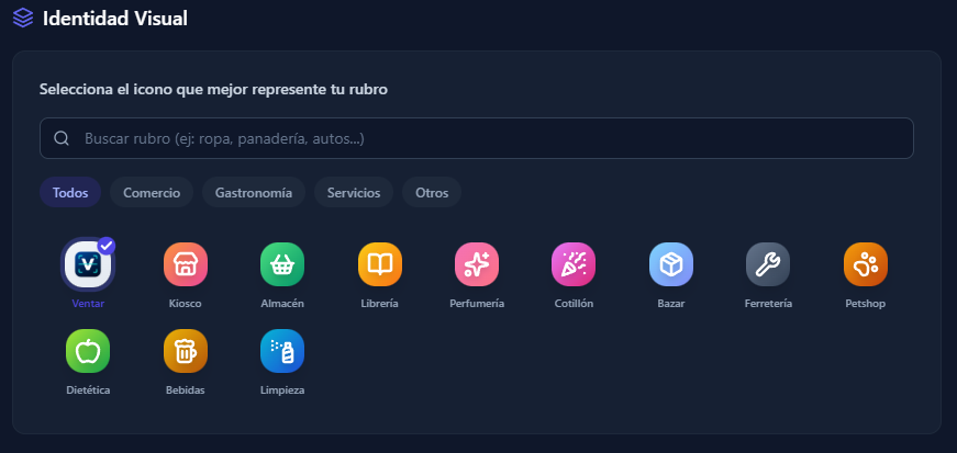 Configuración de Logo