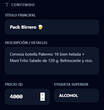 Edición de Contenido y Textos