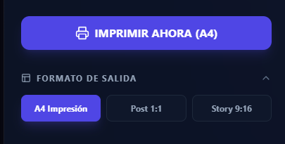 Formato A4 e Imprimir Ahora