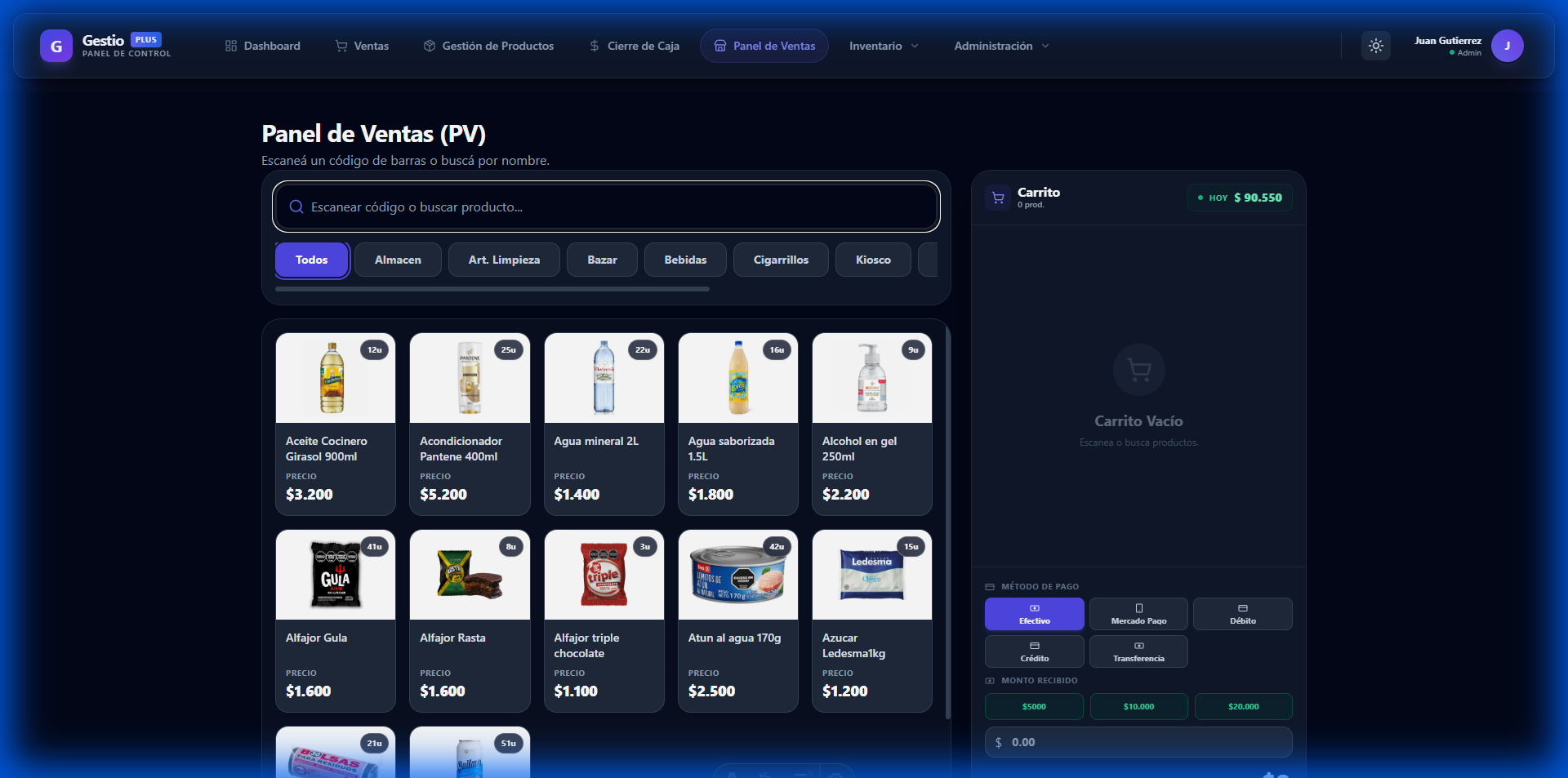 Punto de Venta (POS) Profesional